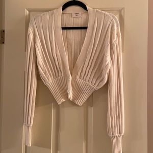 Aritzia wilfred plunge front cardigan. Size XXS